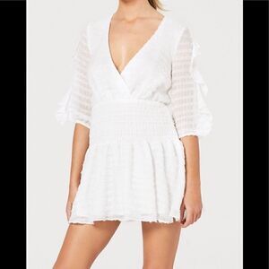 Stevie May Women’s white Sanctuary Mini Dress Size Small